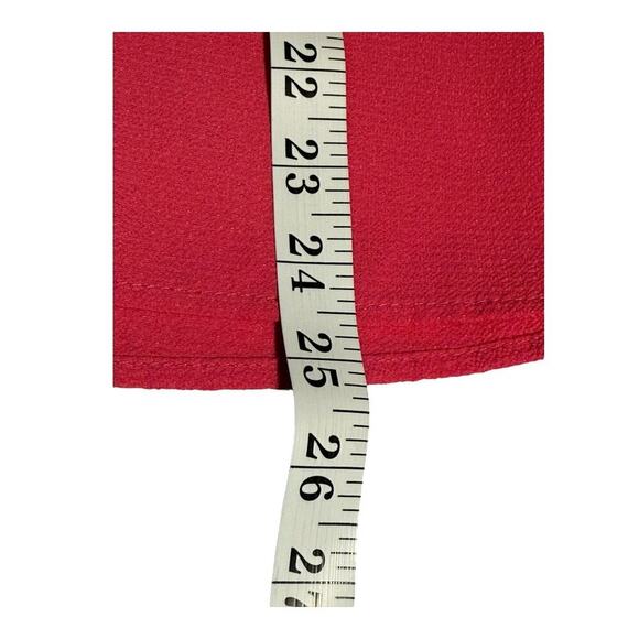 CeCe Women's XS Hot Pink V-Neck Long‎ Sleeve Blouse Casual Top NWOT - Picture 6 of 7